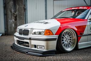 BMW E36 316i Coupé Tuning Airride Tieferlegung Felgen Bodykit Folierung Innenraum-Veredelung
