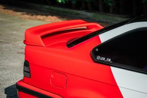 BMW E36 316i Coupé Tuning Airride Tieferlegung Felgen Bodykit Folierung Innenraum-Veredelung