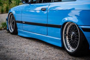 BMW E36 320i Coupé Tuning Bodykit Airride Luftfahrwerk Felgen Bremsanlage Innenraum-Veredelung Belgien
