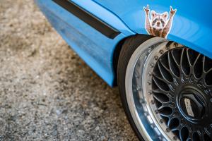 BMW E36 320i Coupé Tuning Bodykit Airride Luftfahrwerk Felgen Bremsanlage Innenraum-Veredelung Belgien