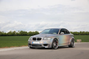 BMW E82 135i Tuning Felgen Leistungssteigerung Effektlackierung 1er M Coupé-Optik