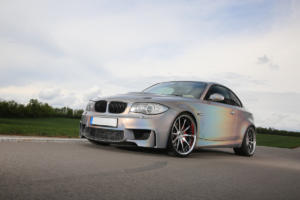 BMW E82 135i Tuning Felgen Leistungssteigerung Effektlackierung 1er M Coupé-Optik