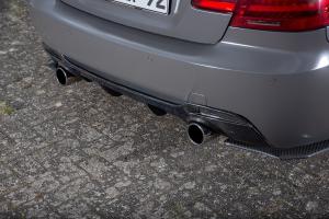 BMW E92 325d Tuning Bodykit Felgen Fahrwerk Tieferlegung Abgasanlage Innenraum-Veredelung Soundanlage