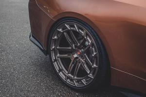 BMW G82 M4 Coupé Tuning Felgen VOSSEN Tieferlegung Gewindefahrwerk HS Motorsport