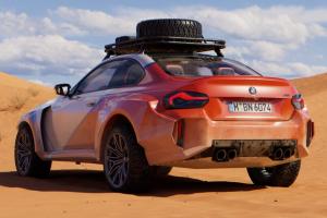 BMW G87 M2 Dakar Sportcoupé Rallye Aprilscherz