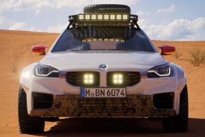 BMW G87 M2 Dakar Sportcoupé Rallye Aprilscherz