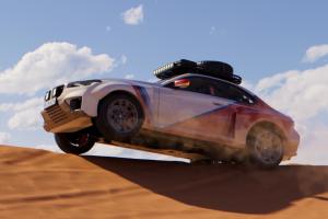 BMW G87 M2 Dakar Sportcoupé Rallye Aprilscherz