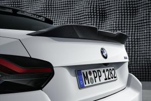BMW M2 G87 M Performance Parts Neuheit Sportcoupé Kompaktklasse Topmodell Individualisierung Zubehör