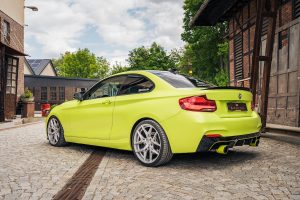Barracuda Racing Wheels BMW F22 220i Coupé Zimtzxcke Tuning Felgen Fahrwerk Folierung Abgasanlage Karosserieteile