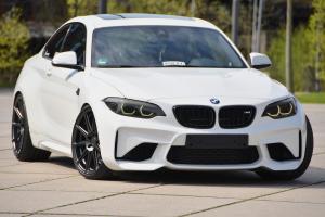 Barracuda Racing Wheels BMW F87 M2 Coupé Tuning Felgen Räder Tieferlegung Abgasanlage Premio Oberhausen JMS Fahrzeugteile