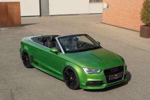 Barracuda Racing Wheels Dragoon Fahrzeugtechnik EFF Audi A3 Cabriolet 8V Tuning Felgen Tieferlegung Karosserieteile Abgasanlage JMS Fahrzeugteile