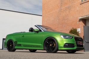 Barracuda Racing Wheels Dragoon Fahrzeugtechnik EFF Audi A3 Cabriolet 8V Tuning Felgen Tieferlegung Karosserieteile Abgasanlage JMS Fahrzeugteile