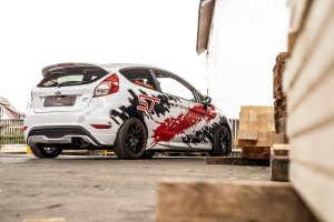 Barracuda Racing Wheels Karizzma Ford Fiesta ST Tuning Felgen Räder Gewindefahrwerk Abgasanlage Folierung Kleinwagen Hot-Hatch Pocket Rocket