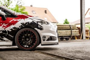 Barracuda Racing Wheels Karizzma Ford Fiesta ST Tuning Felgen Räder Gewindefahrwerk Abgasanlage Folierung Kleinwagen Hot-Hatch Pocket Rocket