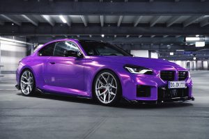 Barracuda Racing Wheels Razzer BMW G87 M2 Coupé MrSpectrum Tuning Felgen Gewindefahrwerk Tieferlegung Folierung Topmodell