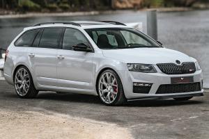 Barracuda Racing Wheels Skoda Octavia RS Combi Tuning Felgen Räder Tzunamee EVO Tieferlegung Kompaktklasse Topmodell Aerotechnik JMS Fahrzeugteile