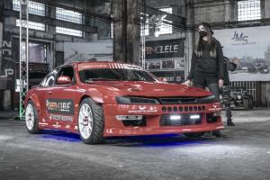 Barracuda Racing Wheels Summa Neuheit Felge Rad Leichtbau Flow Forming Nissan Silvia S14 Drift Car