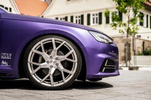 Barracuda Racing Wheels Tzunamee EVO Audi A4 Avant Felgen Räder Tieferlegung Folierung Schwabenfolia