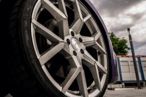 Barracuda Racing Wheels Tzunamee EVO Audi A4 Avant Felgen Räder Tieferlegung Folierung Schwabenfolia