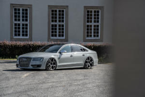 Barracuda Racing Wheels Ultralight Series Project X Audi S8 4H Tuning Felgen Räder Tieferlegung Folierung