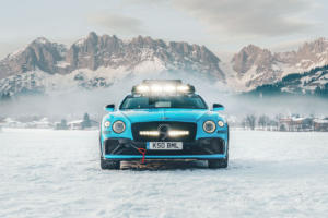 Bentley Continental Ice GT Einzelstück GP Ice Race 2020 Zell am See Catie Munnings