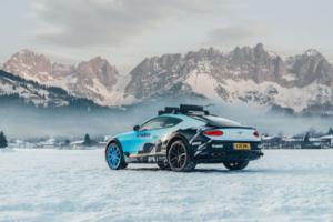 Bentley Continental Ice GT Einzelstück GP Ice Race 2020 Zell am See Catie Munnings