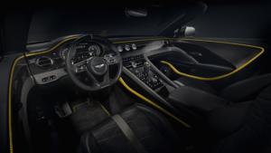 Bentley Mulliner Bacalar Randwick Sportwagen Spyder limitiertes Sondermodell Interieur