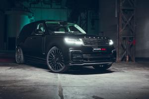 Brabus 600 Range Rover P530 Tuning Leistungssteigerung Bodykit Felgen Tieferlegung Innenraum-Veredelung