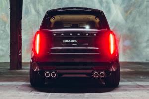 Brabus 600 Range Rover P530 Tuning Leistungssteigerung Bodykit Felgen Tieferlegung Innenraum-Veredelung