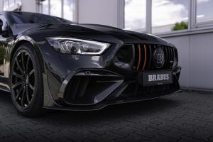 Brabus 930 Tuning Mercedes-AMG GT 63 S 4MATIC+ E Performance 4-Türer Coupé Leistungssteigerung Carbon Bodykit Felgen Tieferlegung Innenraum-Veredelung