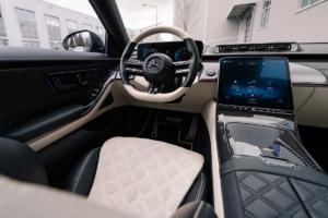 Brabus B50 Mercedes S-Klasse W223 Luxuslimousine Tuning Leistungssteigerung Karosserie Aerodynamik Anbauteile Schmiedefelgen Innenraum Veredlung