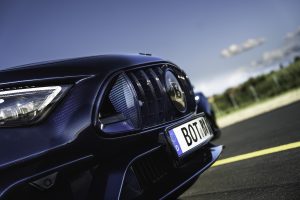 Brabus Rocket GTS Deep Blue Shooting Brake Tuning Karosseriebau Bodkyit Felgen Leistungssteiferung Fahrwerk Innenraum-Veredelung Mercedes-AMG SL R232 Hypercar