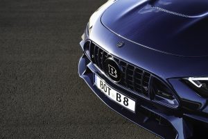 Brabus Rocket GTS Deep Blue Shooting Brake Tuning Karosseriebau Bodkyit Felgen Leistungssteiferung Fahrwerk Innenraum-Veredelung Mercedes-AMG SL R232 Hypercar