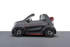 Brabus Ultimate E Facelift Neuheit Smart EQ Fortwo Cabrio Elektroauto Tuning Leistungssteigerung Bodykit