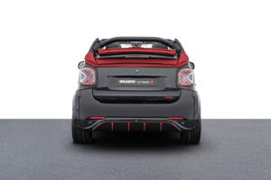 Brabus Ultimate E Facelift Neuheit Smart EQ Fortwo Cabrio Elektroauto Tuning Leistungssteigerung Bodykit