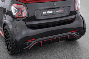 Brabus Ultimate E Facelift Neuheit Smart EQ Fortwo Cabrio Elektroauto Tuning Leistungssteigerung Bodykit