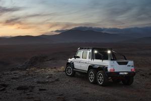 Brabus XPL 800 6x6 Adventure Tuning Leistungssteigerung Pick-up-Umbau Bodykit Portalachsen Felgen Innenraum Veredelung Mercedes-AMG G 63