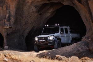 Brabus XPL 800 6x6 Adventure Tuning Leistungssteigerung Pick-up-Umbau Bodykit Portalachsen Felgen Innenraum Veredelung Mercedes-AMG G 63