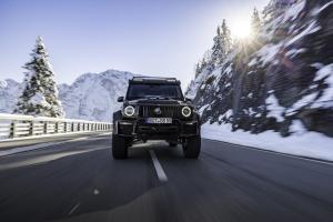Brabus XLP 800 Adventure Tuning Pick-up Leistungssteigerung Felgen Bodykit Carbon Innenausstattung Mercedes-AMG G 63 W465