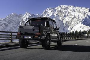 Brabus XLP 800 Adventure Tuning Pick-up Leistungssteigerung Felgen Bodykit Carbon Innenausstattung Mercedes-AMG G 63 W465
