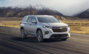 2021 Chevrolet Traverse High Country Facelift Siebensitzer SUV Neuheit Vorstellung US-Car