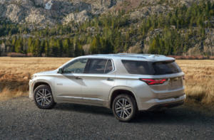 2021 Chevrolet Traverse High Country Facelift Siebensitzer SUV Neuheit Vorstellung US-Car