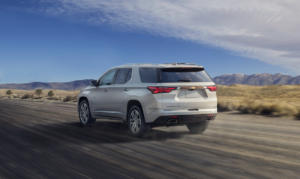 2021 Chevrolet Traverse High Country Facelift Siebensitzer SUV Neuheit Vorstellung US-Car