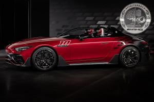 Concept Mercedes-AMG PureSpeed Studie Roadster Rennwagen Kleinserie Mythos-Serie Neuheit Premiere Sportwagen