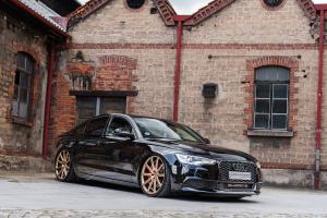 Cor.Speed Deville Audi A6 Limousine Tuning Felgen Tieferlegung Karosserieteile Abgasanlage
