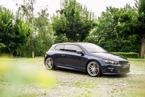 Cor.Speed Sports Wheels VW Scirocco Tuning Felgen Kharma Flow Forged Fahrwerk Tieferlegung Diffusor Abgasanlage