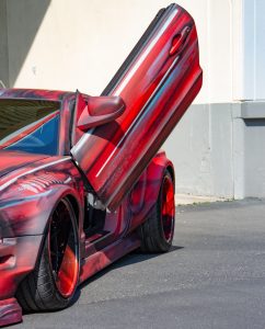 DTA Schöttner Ford Mustang GT Coupé S197 Widebody Karosseriekit Design-Lackierung Airride Luftfahrwerk Felgen Innenausstattung US-Car Tuning