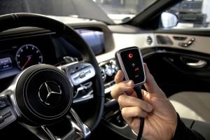 Mercedes-Benz im S 450 EQ von DTE Systems