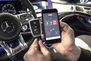 Mercedes-Benz im S 450 EQ von DTE Systems