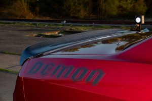 Dodge Challenger SRT Hellcat Tuning Leistungssteigerung Differenzialverstärkung Fahrwerk Carbon-Karosserieteile US-Muscle Car Coupe Drag Racing